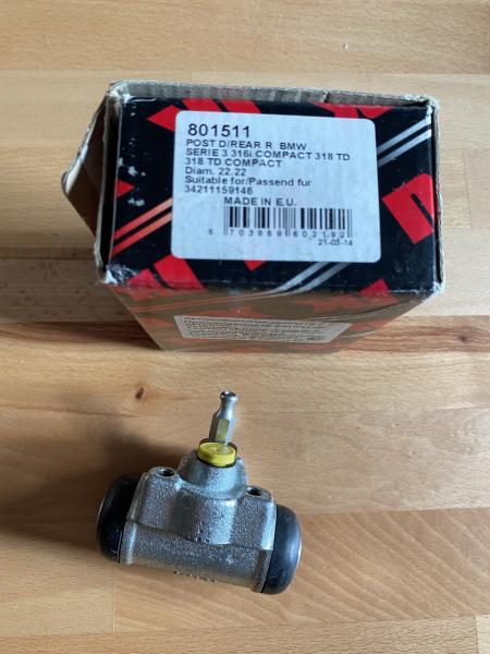 NK Radbremszylinder f. BMW E36 Compact 316 i ; 316 g; 318 tds